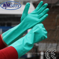 Gants en nitrile longs NMSAFETY pour gants de sécurité industriels chimiques